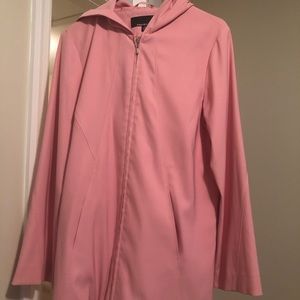 Pink Jones New York hooded jacket